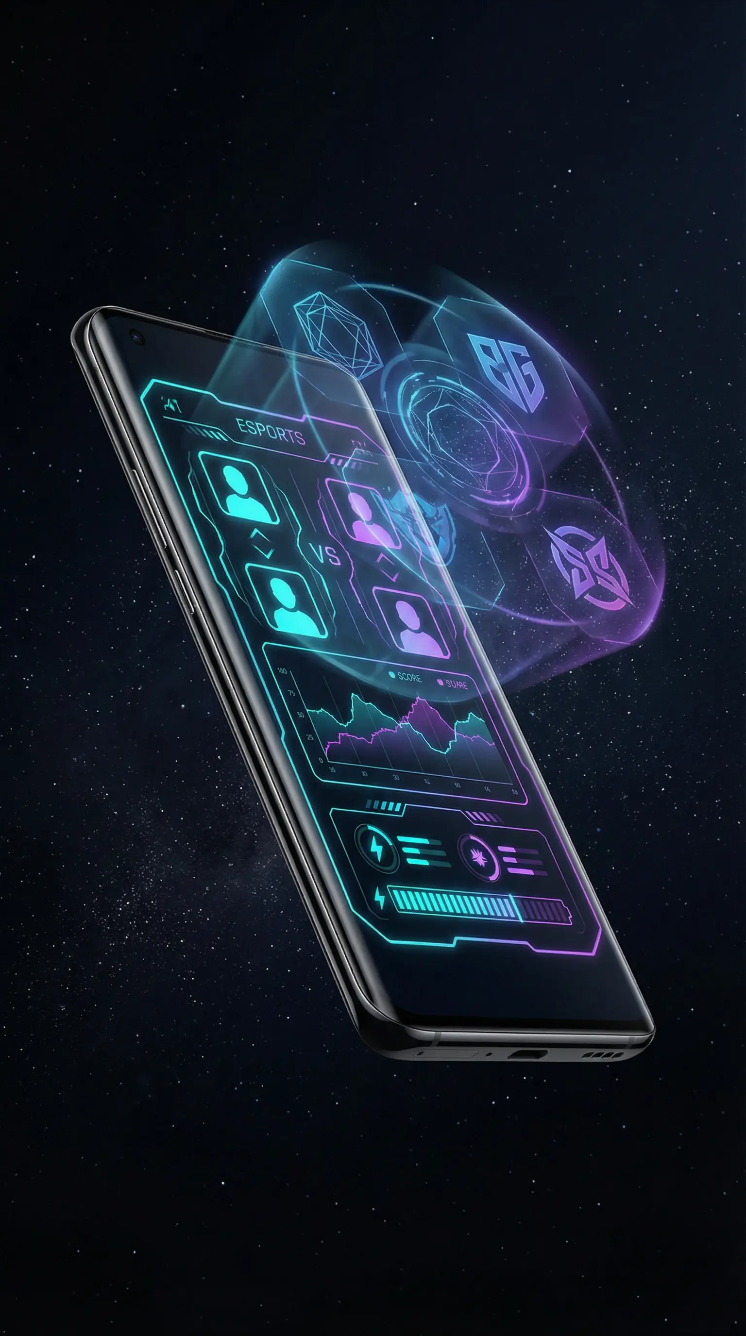 人体模特陈丽佳 移动端竞技APP界面展示